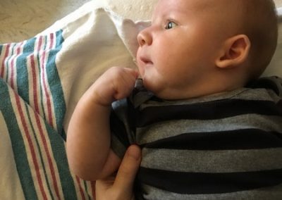 checking out the lights