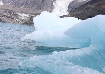 icebergs up close