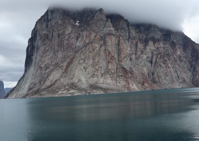 majestic peak from ocean to sky