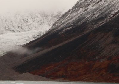 ocean - ice - mountains