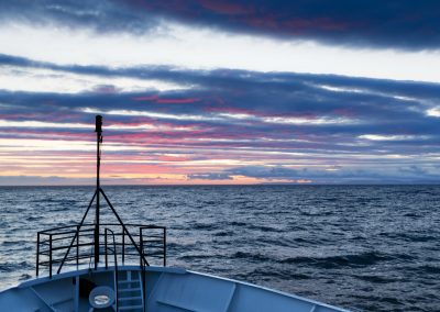 davis straight sunset