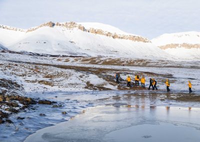starting the challenger hike